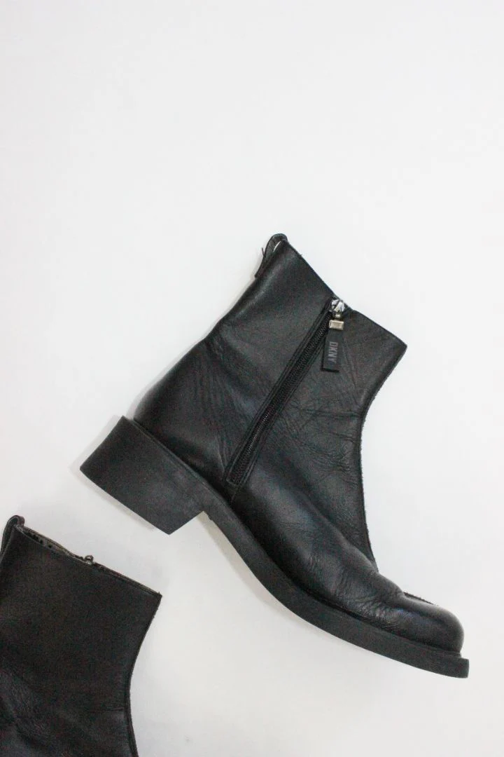 BOOTS, DKNY, BLACK, 10 - Image 4