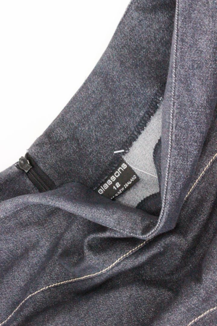 VINTAGE GLASSONS, MIDI SKIRT, 12 - Image 4