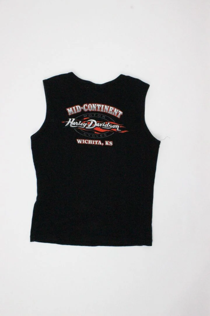 VINTAGE, HARLEY DAVIDSON TANK, M - Image 3